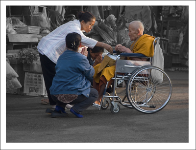 giving alms